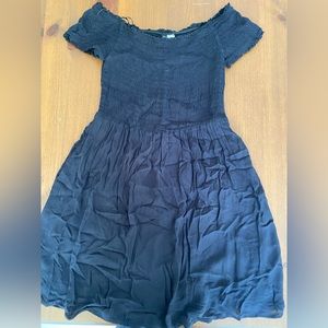 Black H&M Off the Shoulder Dress